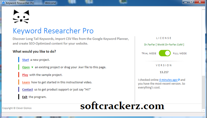 Keyword Researcher Pro License Key