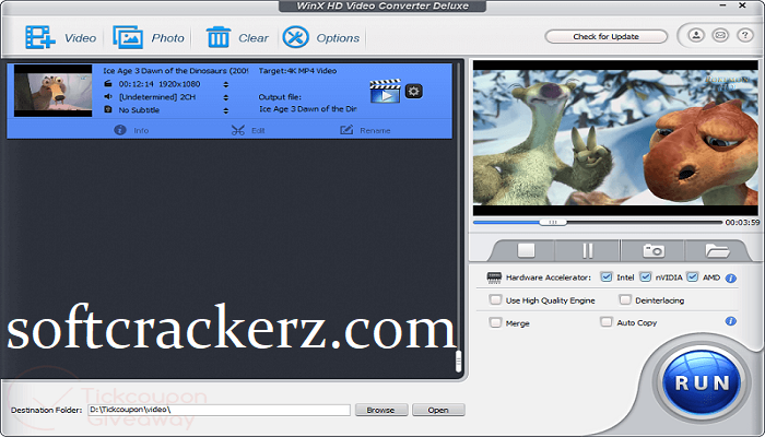 WinX HD Video Converter Deluxe License Key